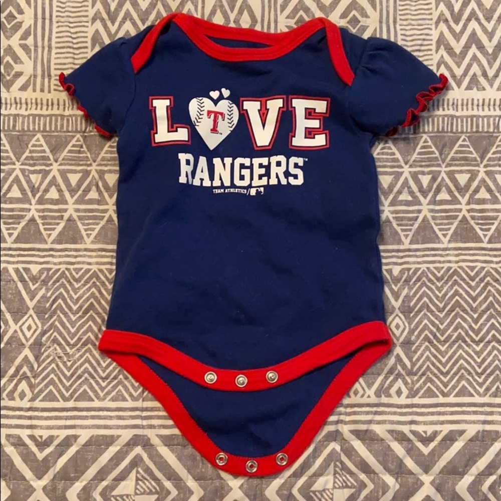 Texas Rangers Onesies
